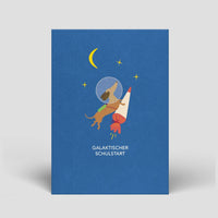 Galaktischer Schulstart | Postcard